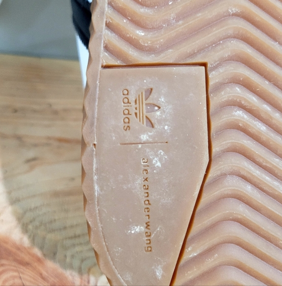 Adidas Originals Alexander Wang AW Skate Super Shoes F35295 White Black Size 12 - Picture 13 of 14